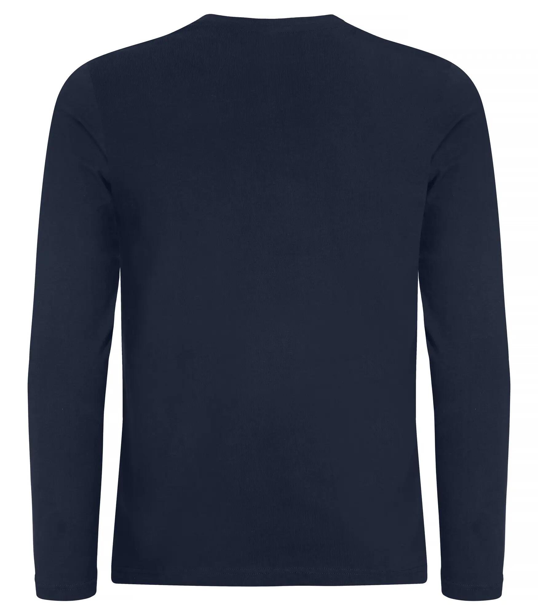 clique Premium Fashion-T L/S - T-shirt a manica lunga premium – Dark Navy 2/4