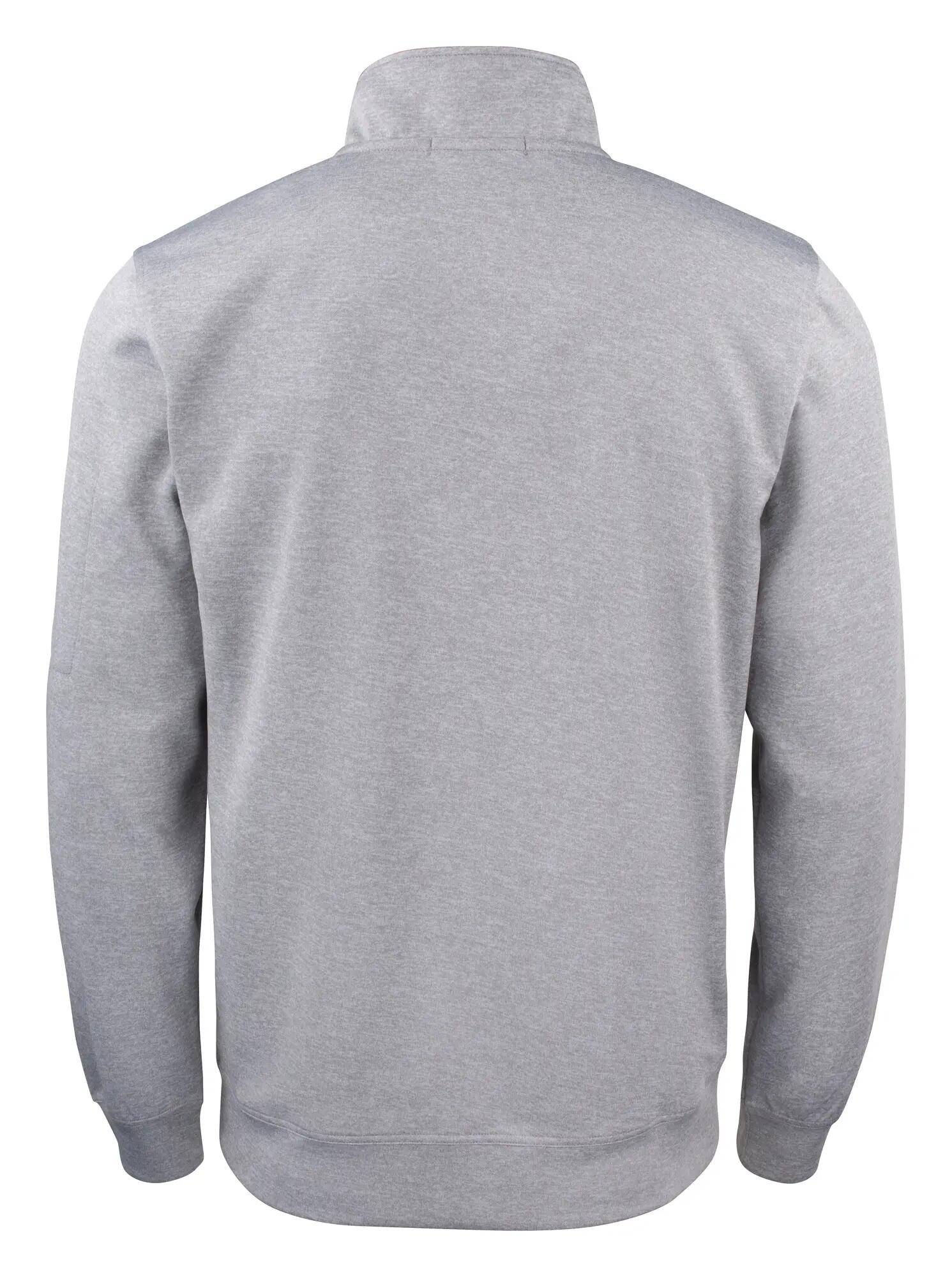 clique Basic Active Half Zip – grey melange 2/4
