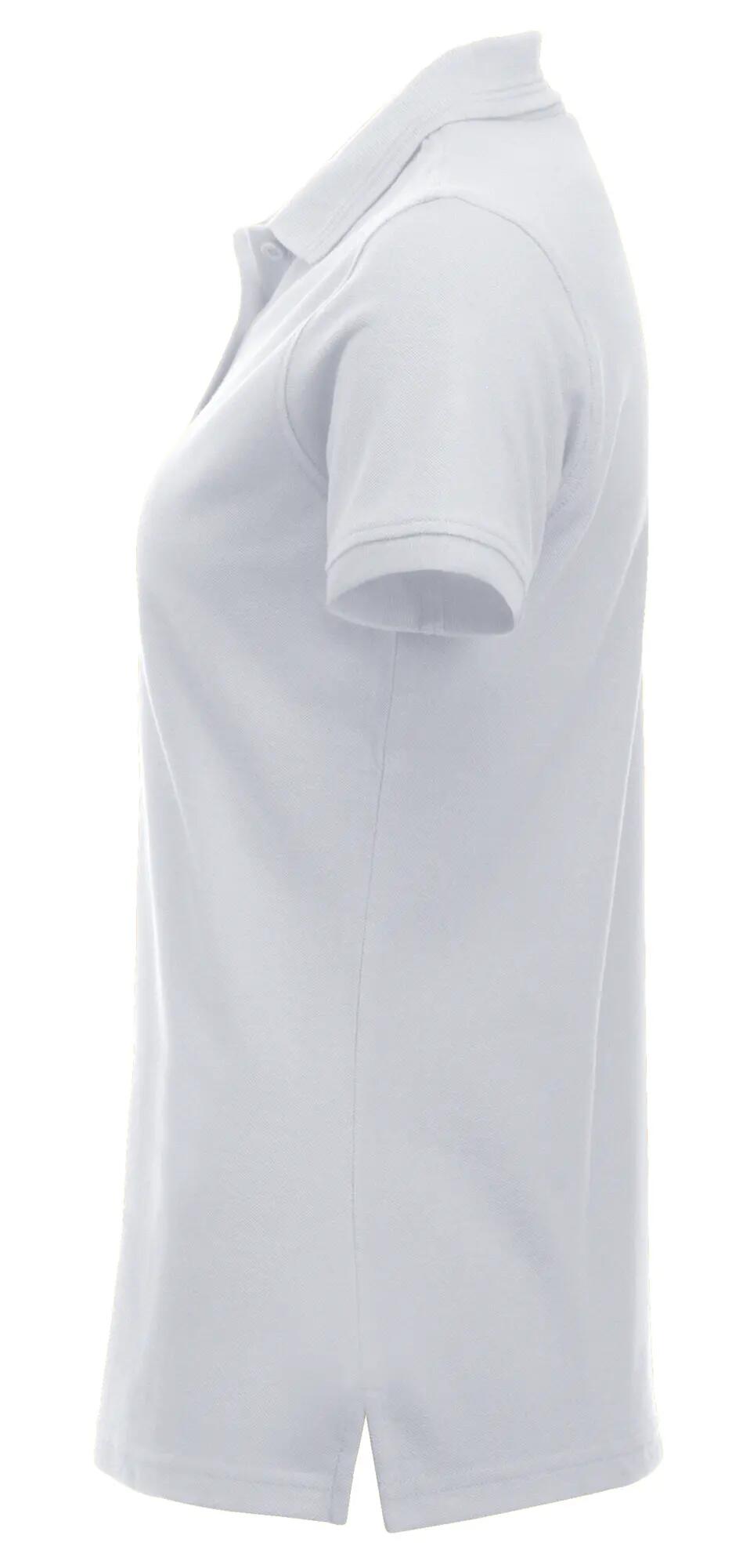 clique Polo Manhattan Women, manga curta, branco – white 3/4