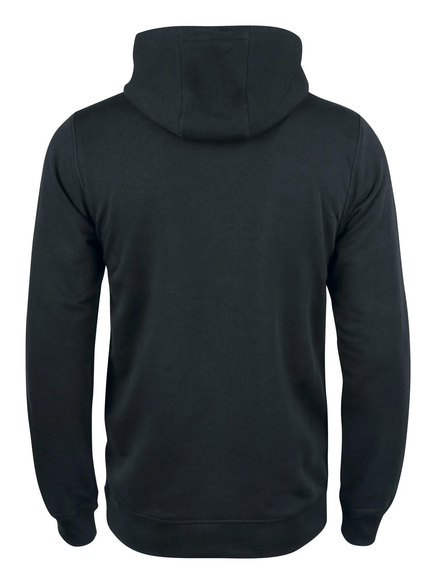 clique Premium OC Hoody – sweat com capuz em algodão orgânico – black 2/4