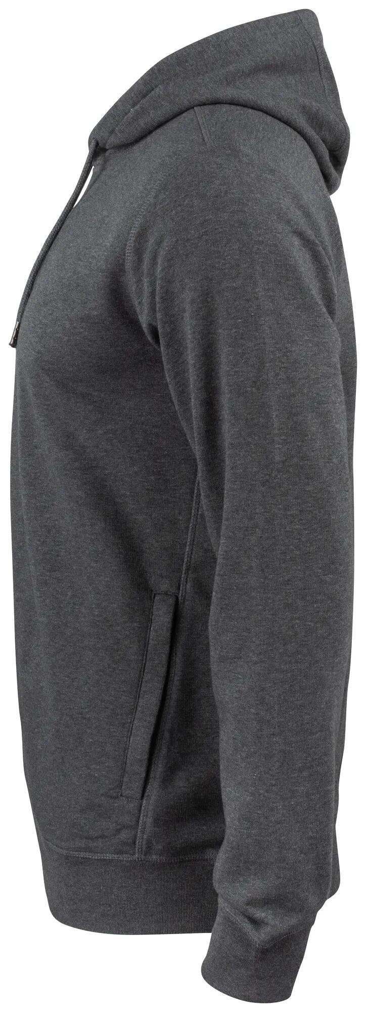 clique Premium OC Hoody — Kapuzenpullover aus Bio-Baumwolle und recyceltem 3/4