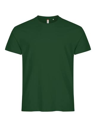 clique Basic-T T-Shirt Slim Fit aus Baumwolle, bottle green