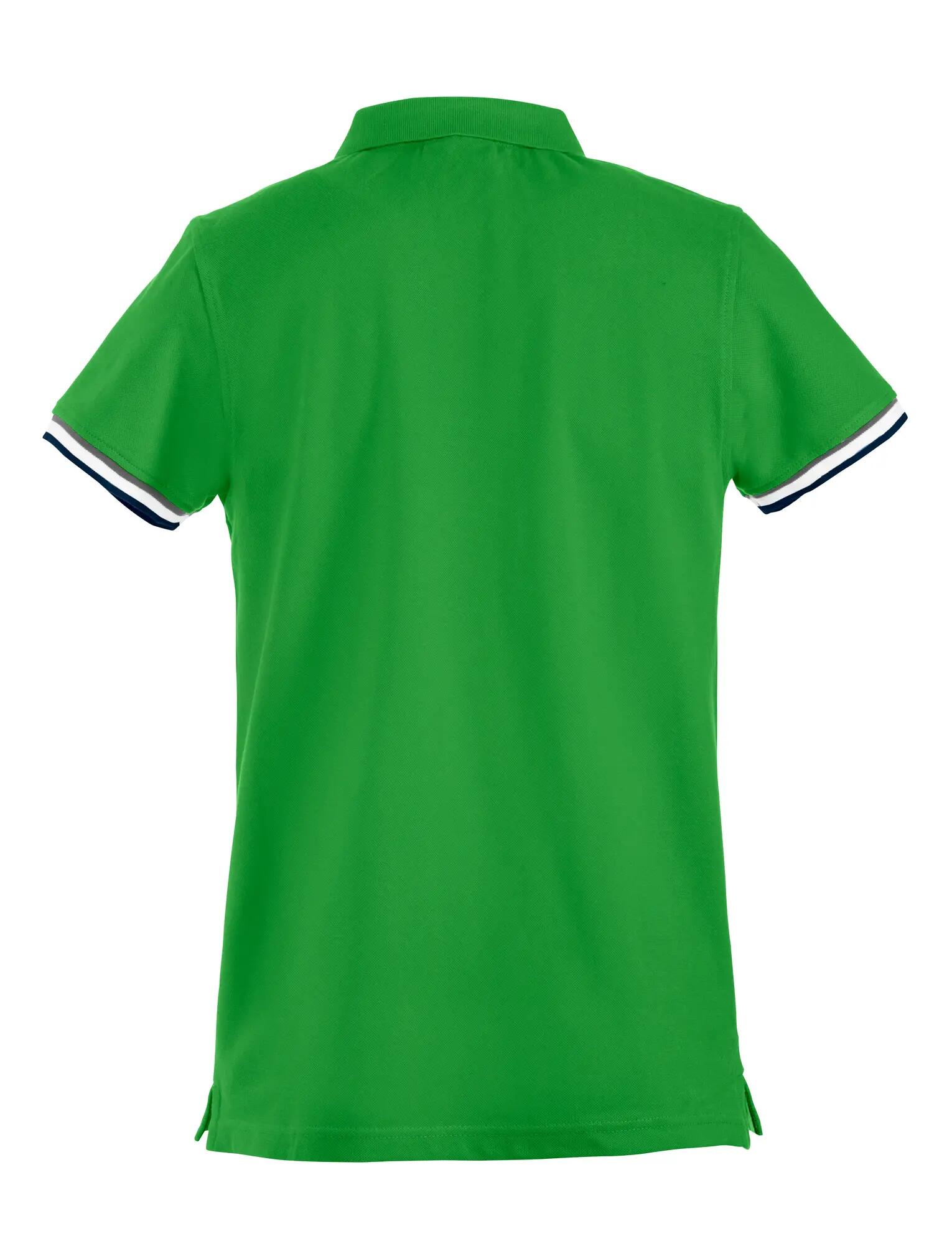 clique Herren-Poloshirt Newton aus ringgesponnener Baumwolle – dreifarbiger 2/4