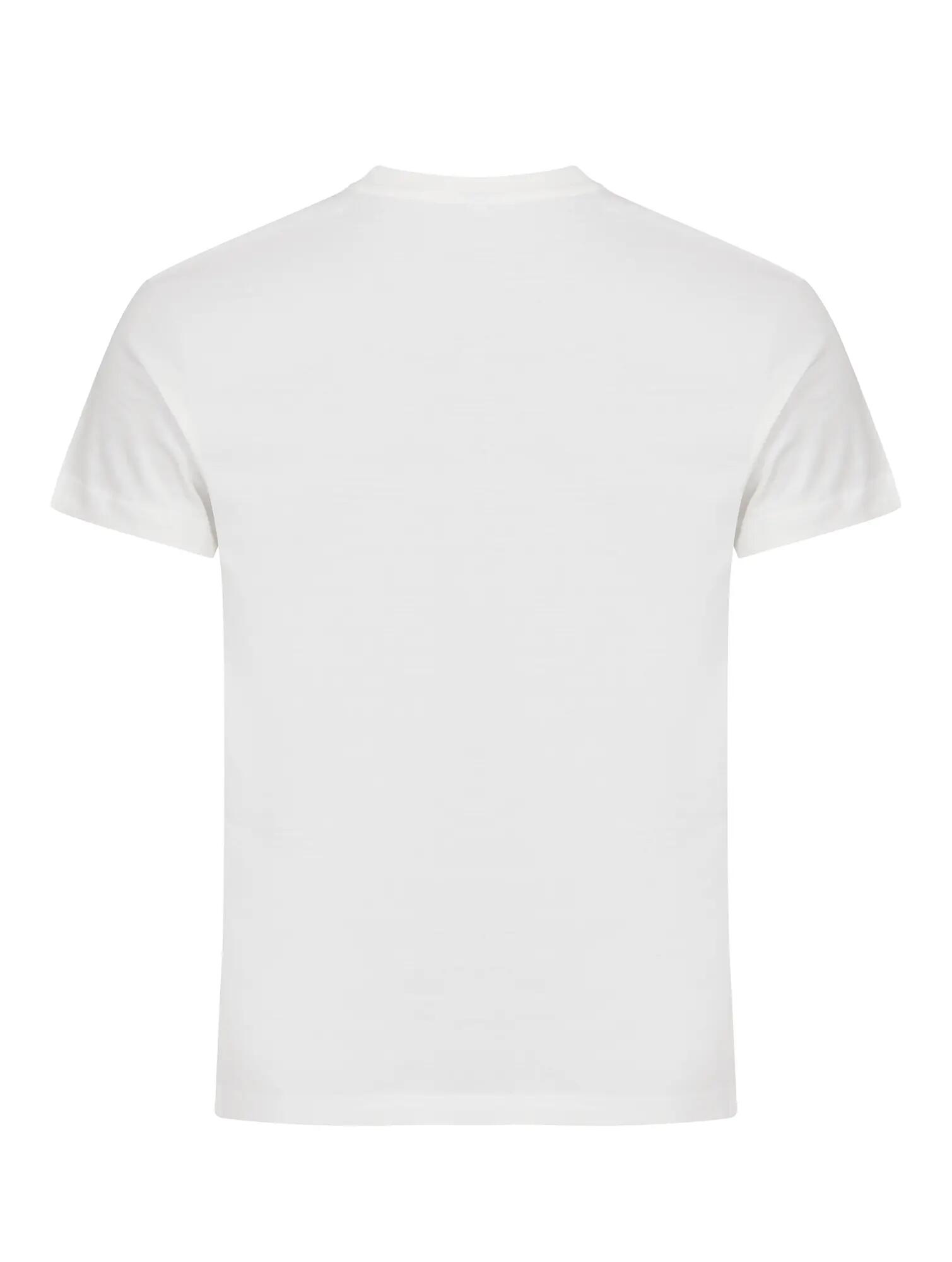 clique Basic-T T-shirt męski Offwhite, dopasowany krój 2/5