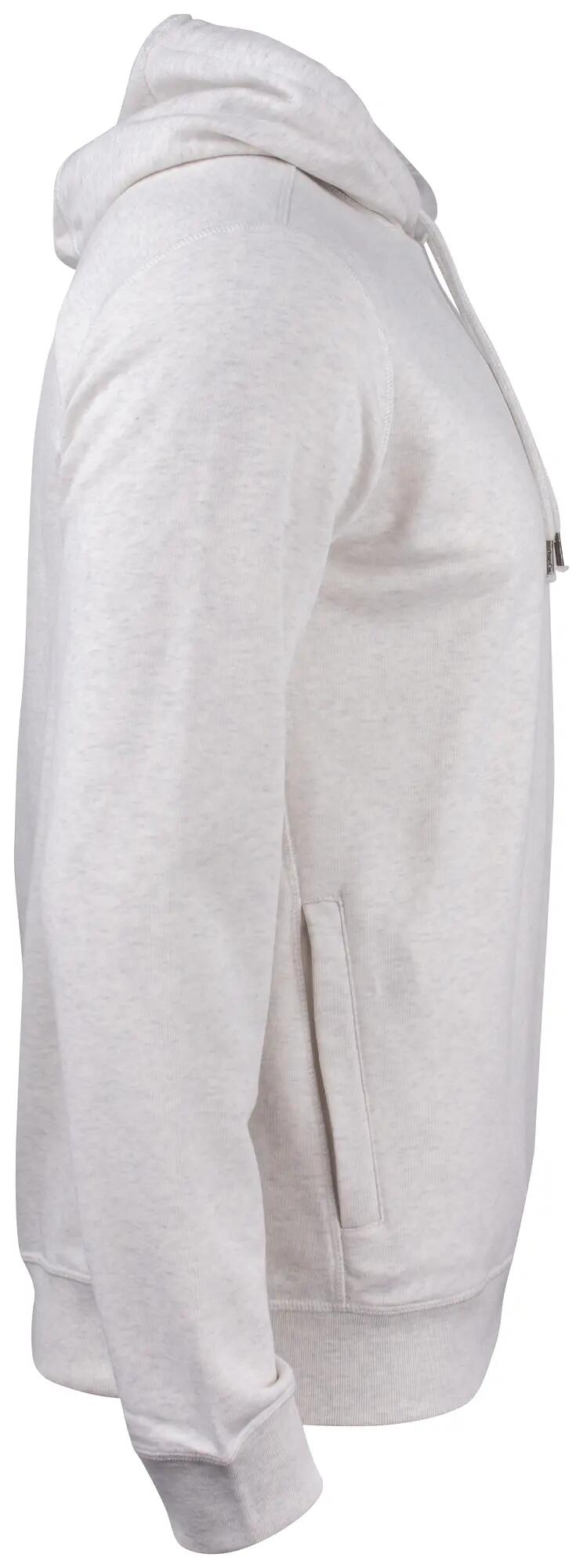 clique Premium OC Hoody algodão orgânico e poliéster reciclado – nature melange 4/4