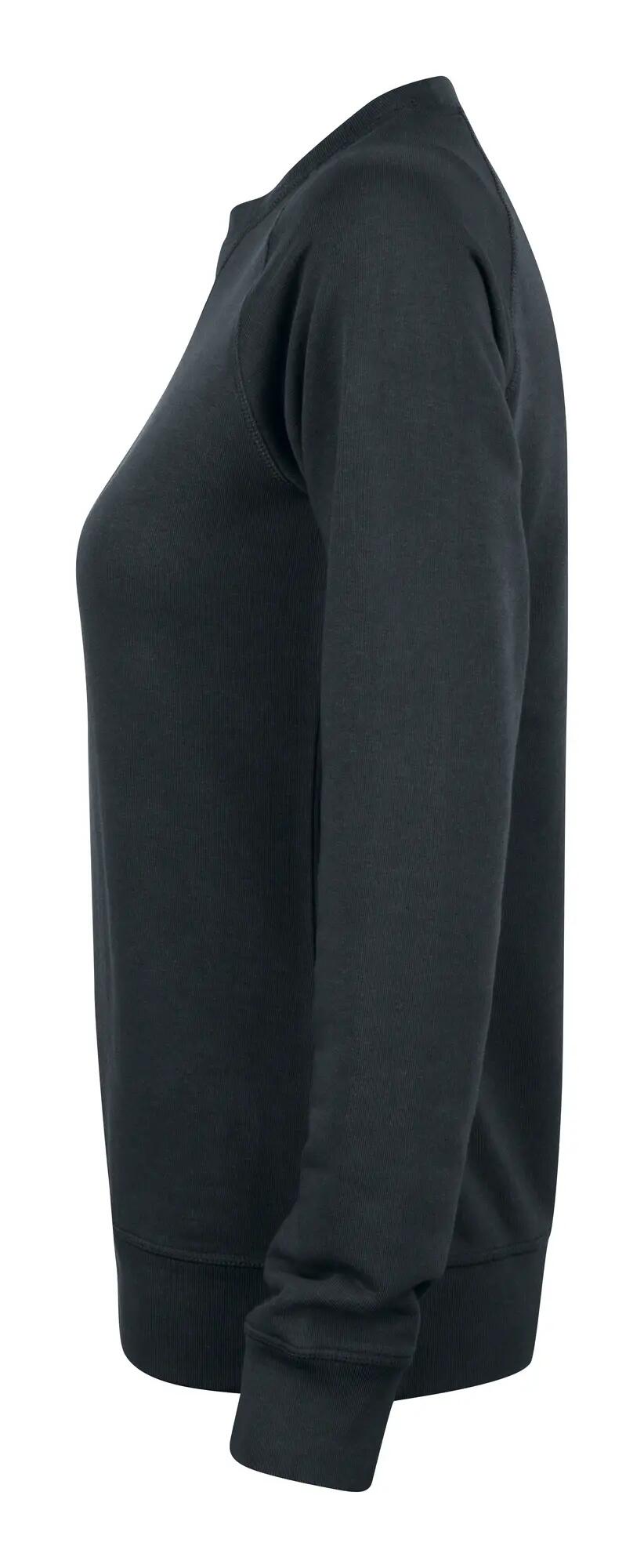 clique Bluza Premium OC Roundneck Damska z bawełny organicznej – black 3/4