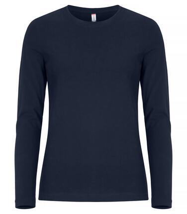 clique Premium Fashion-T L/S Women – dames long sleeve T-shirt van premium