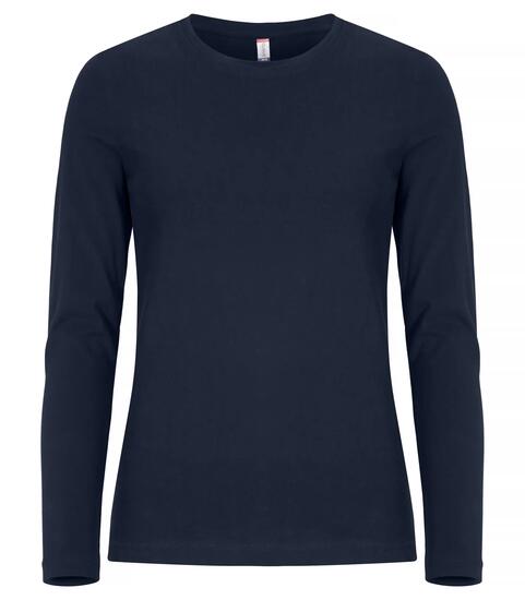 clique Premium Fashion-T L/S Women – dames long sleeve T-shirt van premium