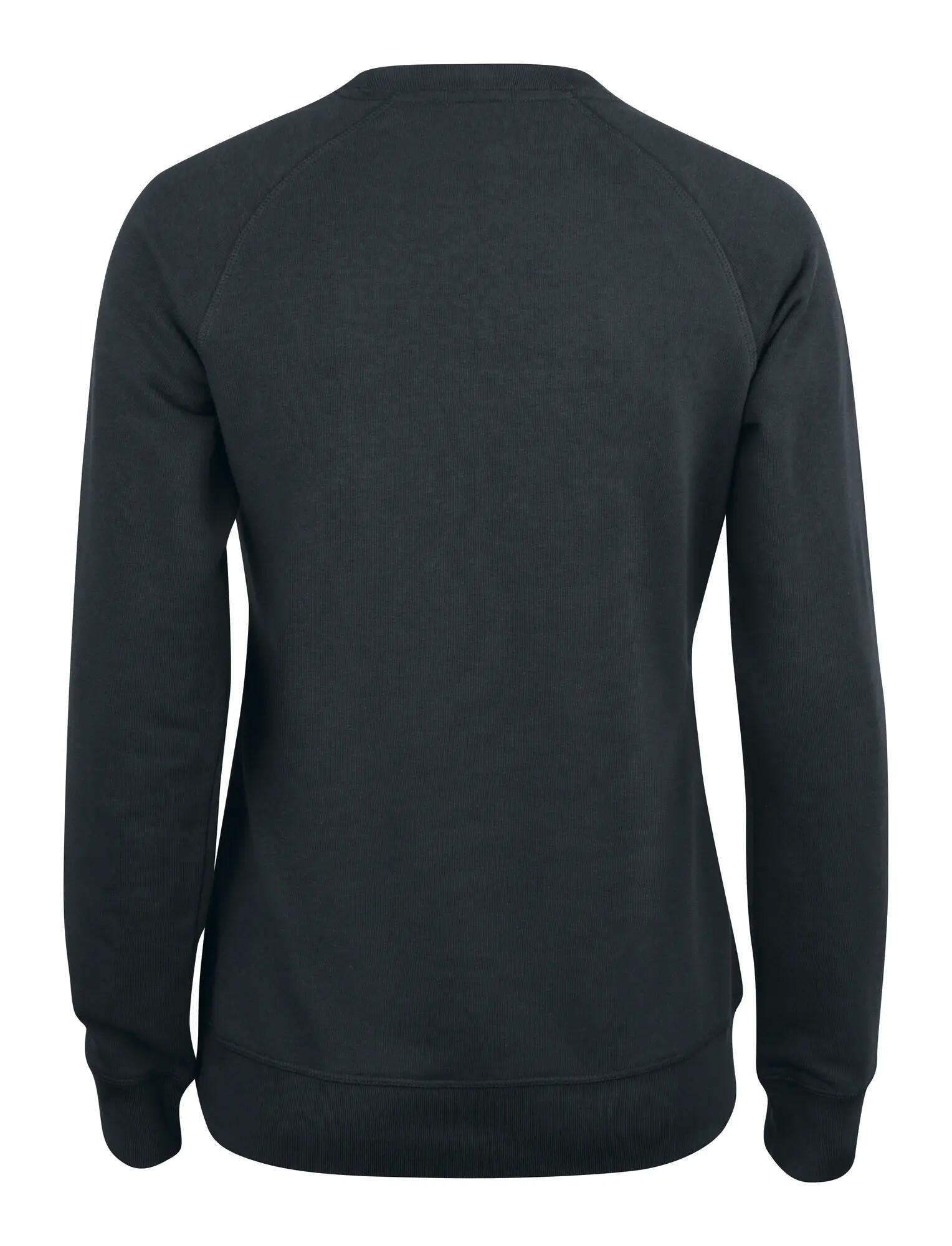 clique Bluza Premium OC Roundneck Damska z bawełny organicznej – black 2/4