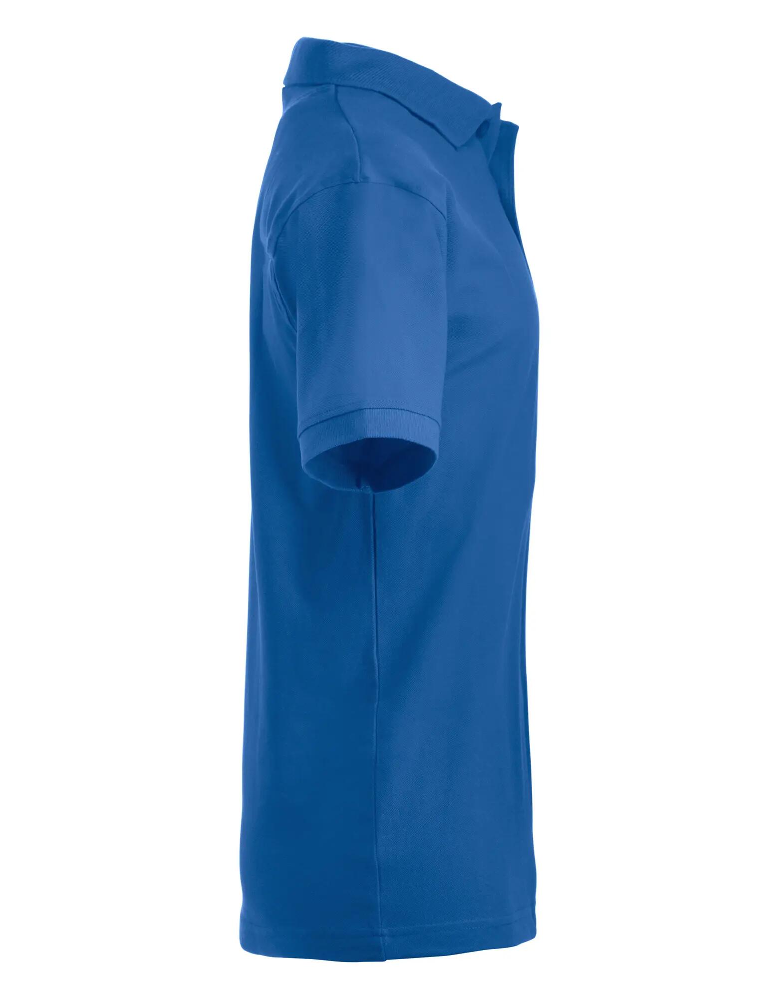clique polo Lincoln em algodão penteado – clássico e durável – royal blue 4/4