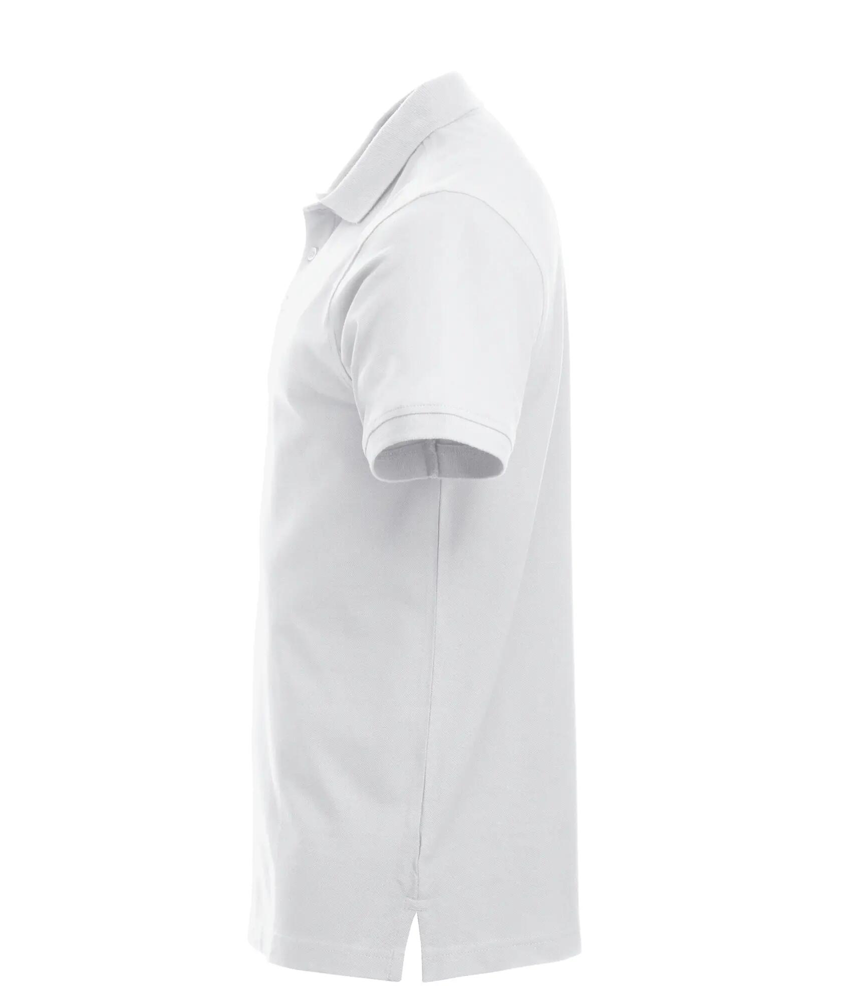 clique Classic Lincoln S/S Poloshirt — moderne Passform, 100% Baumwolle – white 2/4