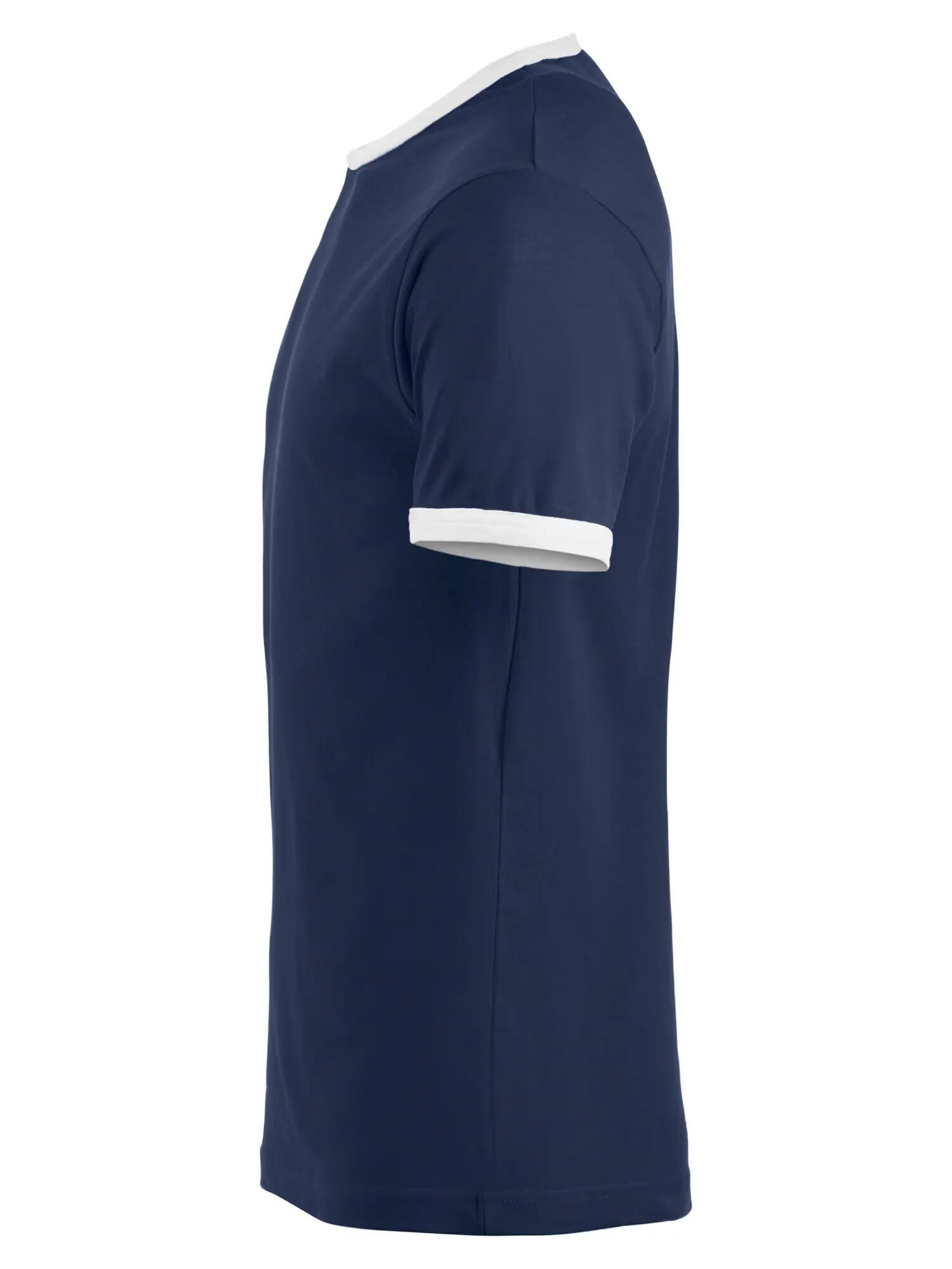 clique T-shirt Nome unissexo algodão penteado – corte ligeiramente ajustado, 3/4