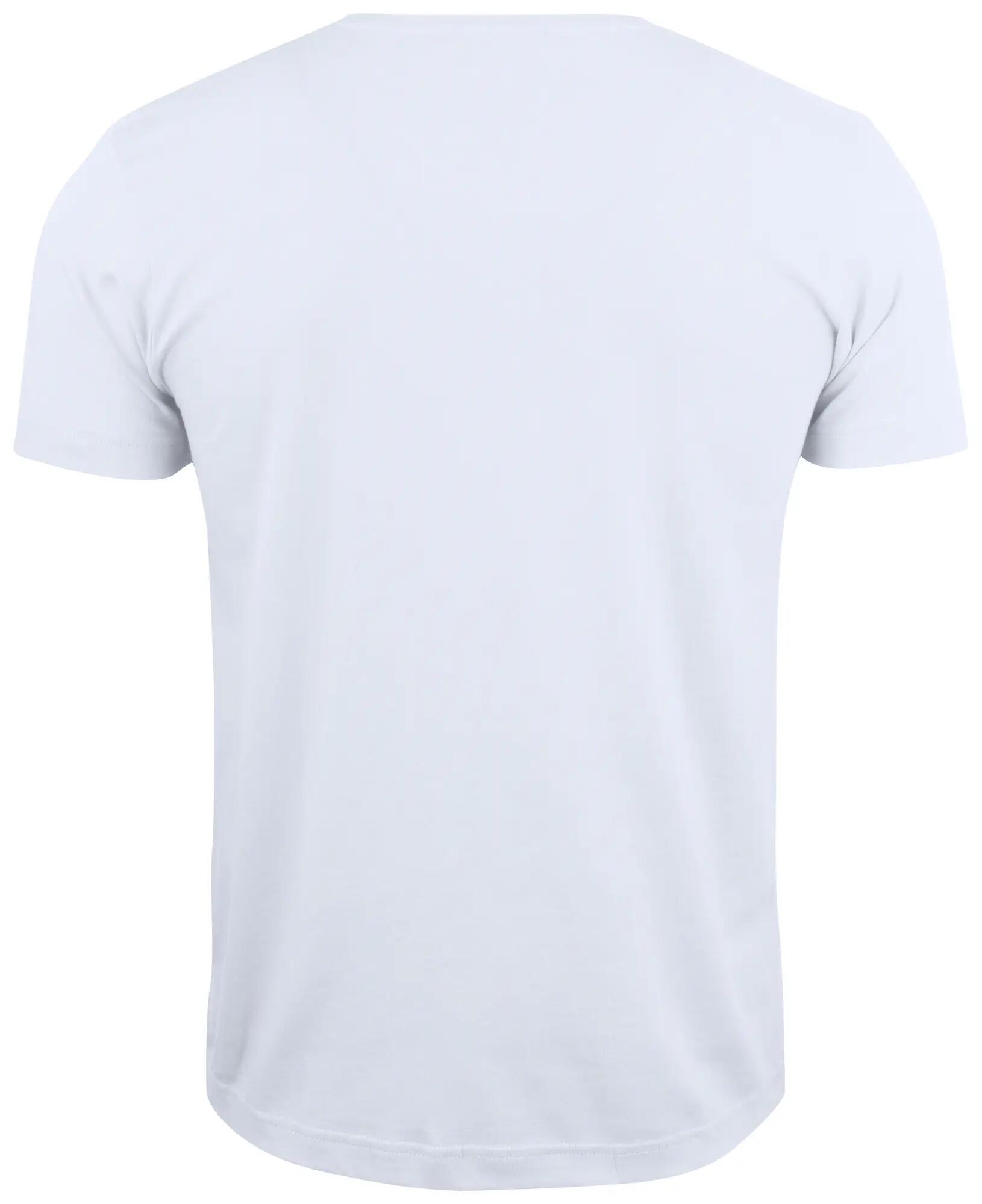 clique Basic-T V-neck – white 2/4