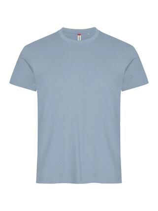 clique Basic-T – Herren-T-Shirt Slim Fit aus Baumwolle, Soft Blue
