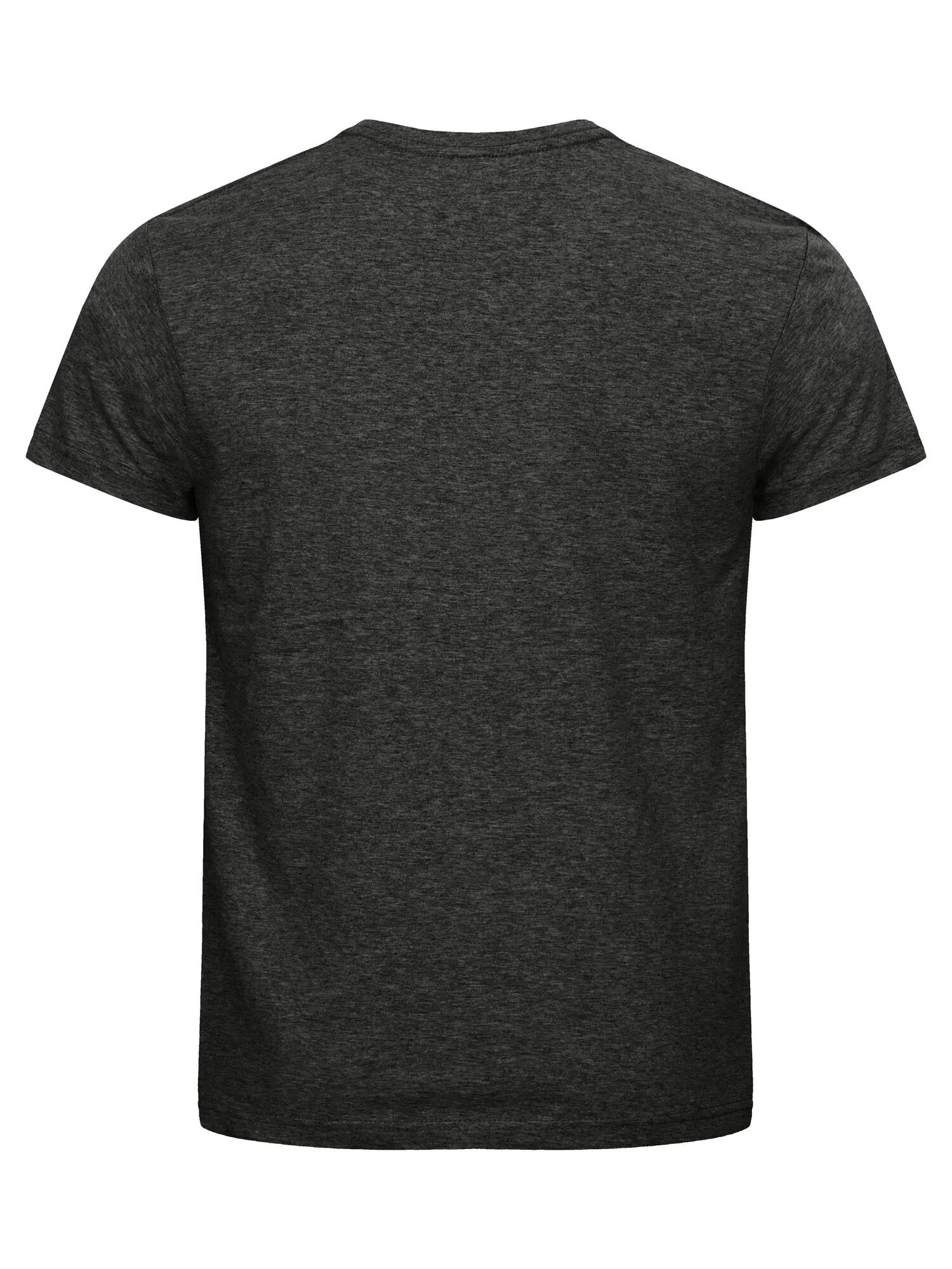 clique Classic OC-T T‑shirt 100% cotone biologico anthracite melange 4/4