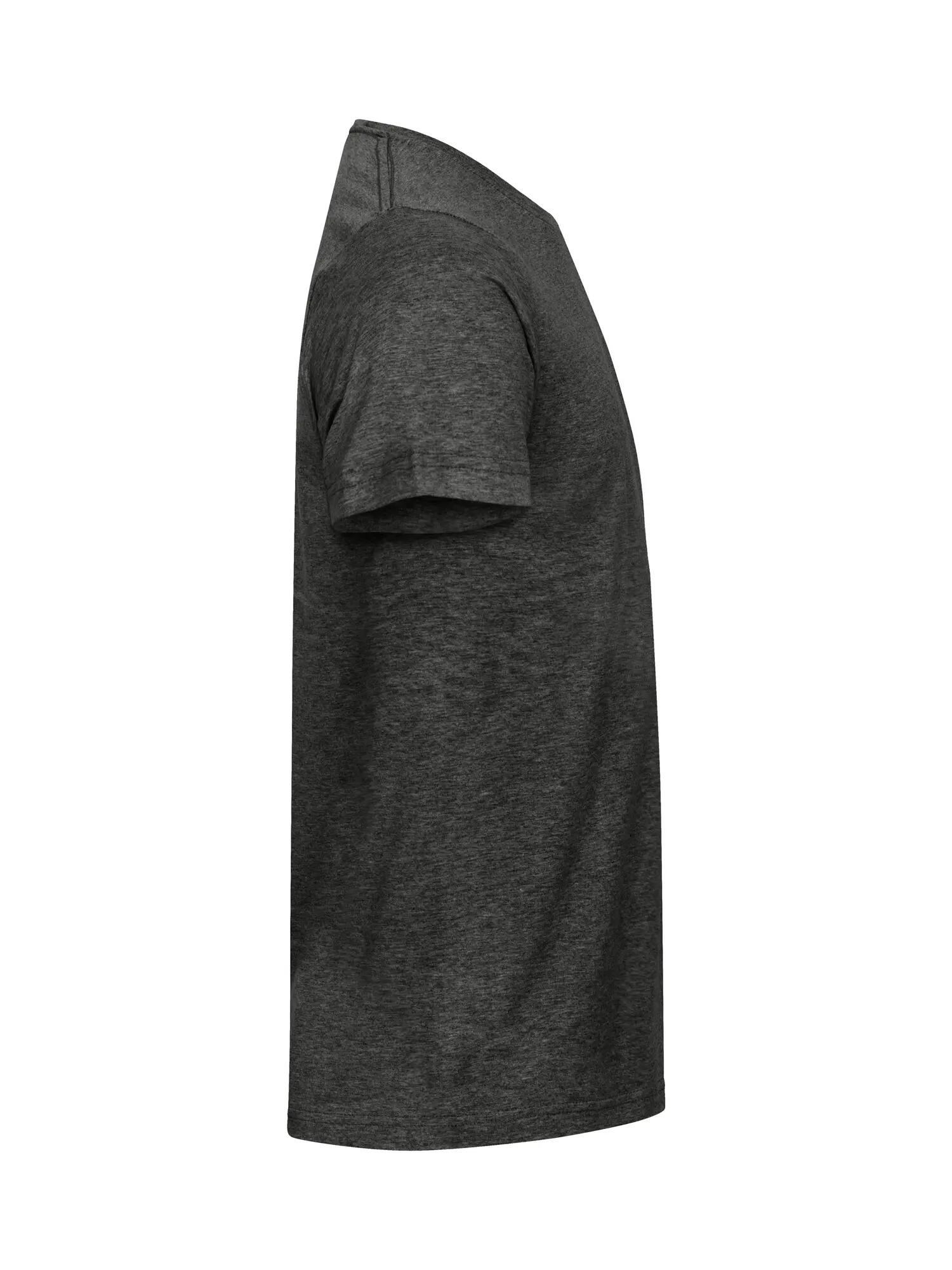 clique Classic OC-T T‑shirt 100% cotone biologico anthracite melange 3/4
