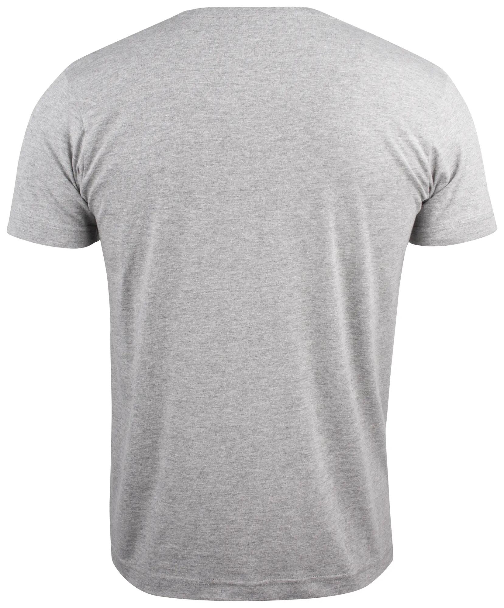 clique Basic-T V-neck – grey melange 2/4