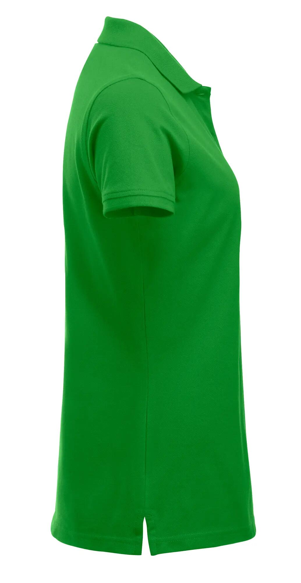 clique Classic Marion S/S damespolo van katoen, moderne pasvorm – apple green 4/4
