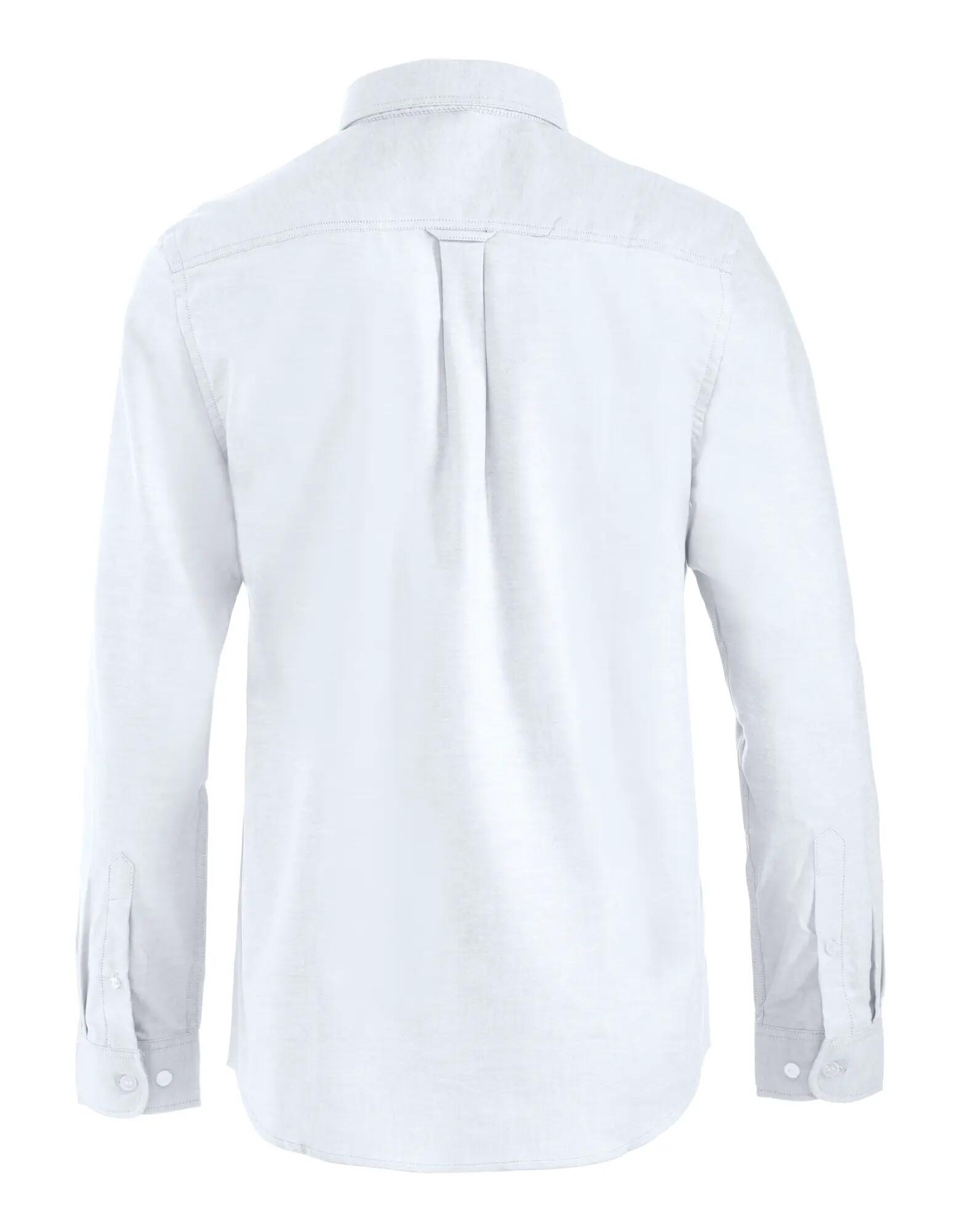 clique Oxford camisa Oxford de manga comprida 100% algodão easy care – white 2/4