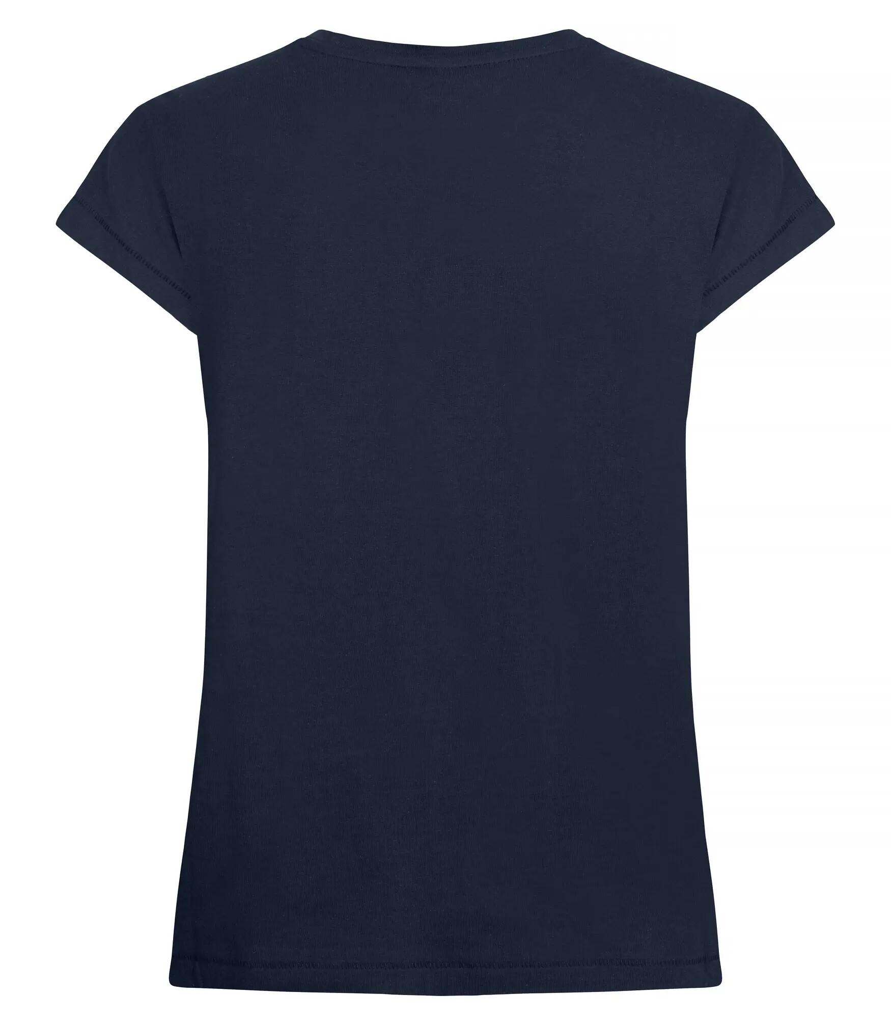 clique Fashion Top Women en algodón, corte relajado – Dark Navy 2/4