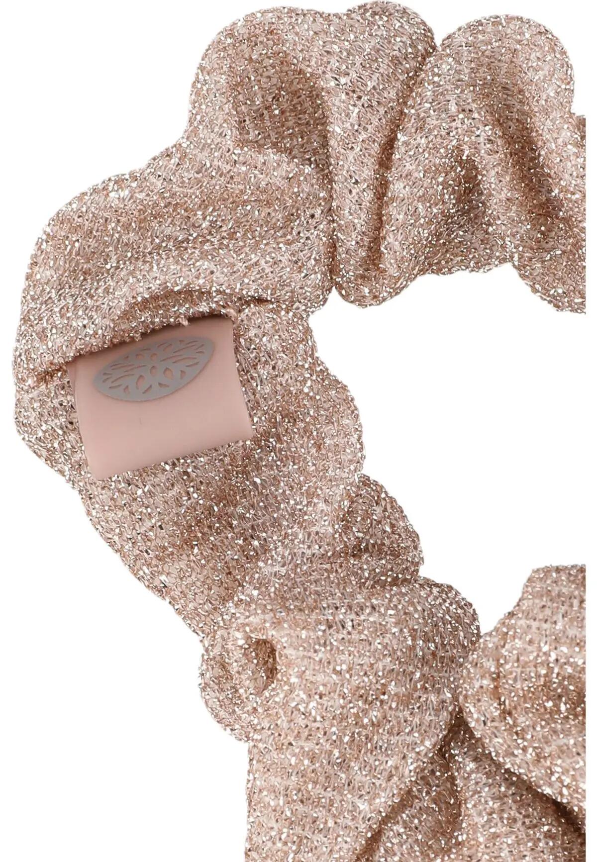 athlecia Rabia Glitter Scrunchie - Chouchou pailleté 90% polyester – 4131 4/4