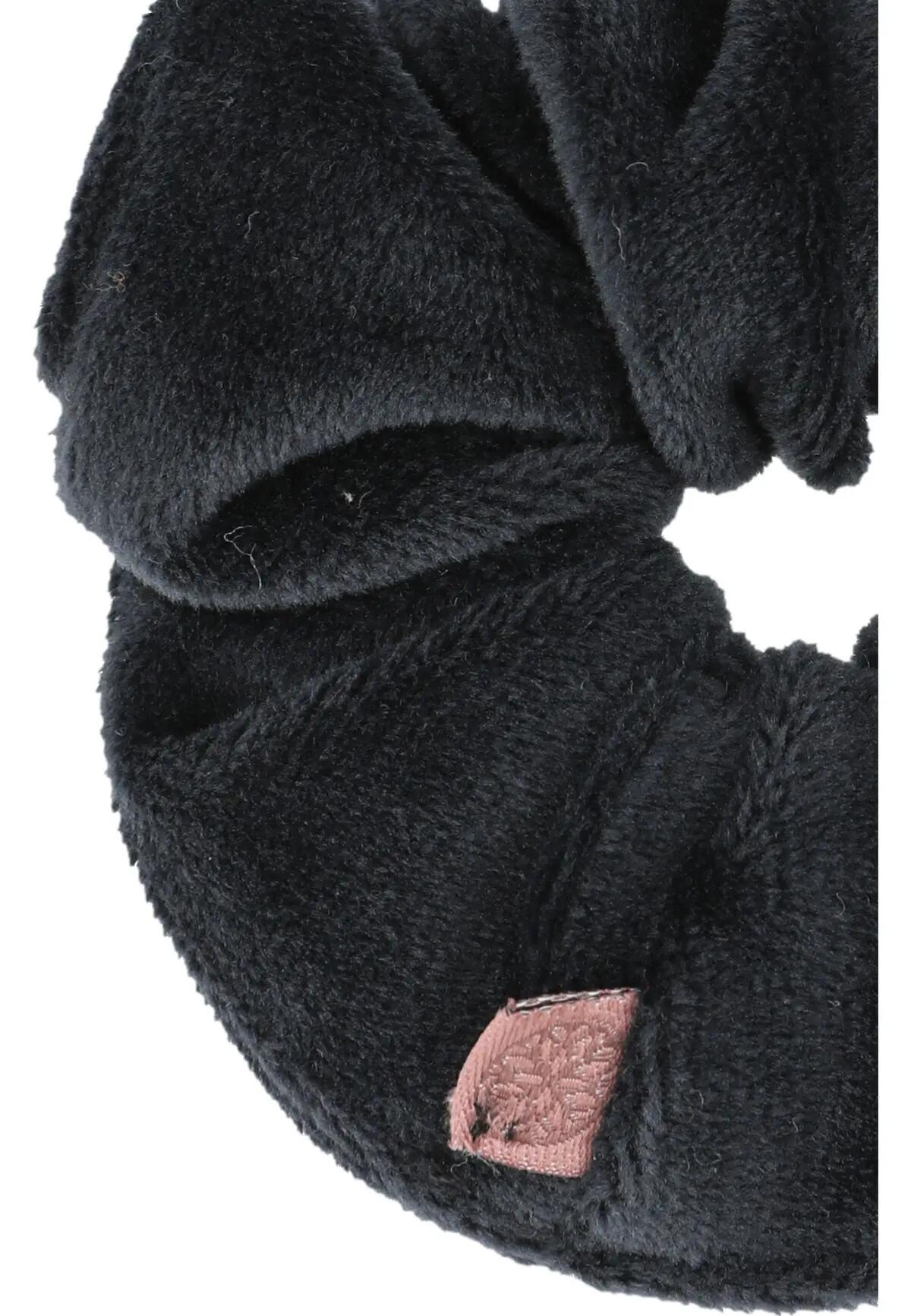athlecia Rabia Velvet Scrunchie - Samt-Haargummi schwarz – 1001 Black 4/4