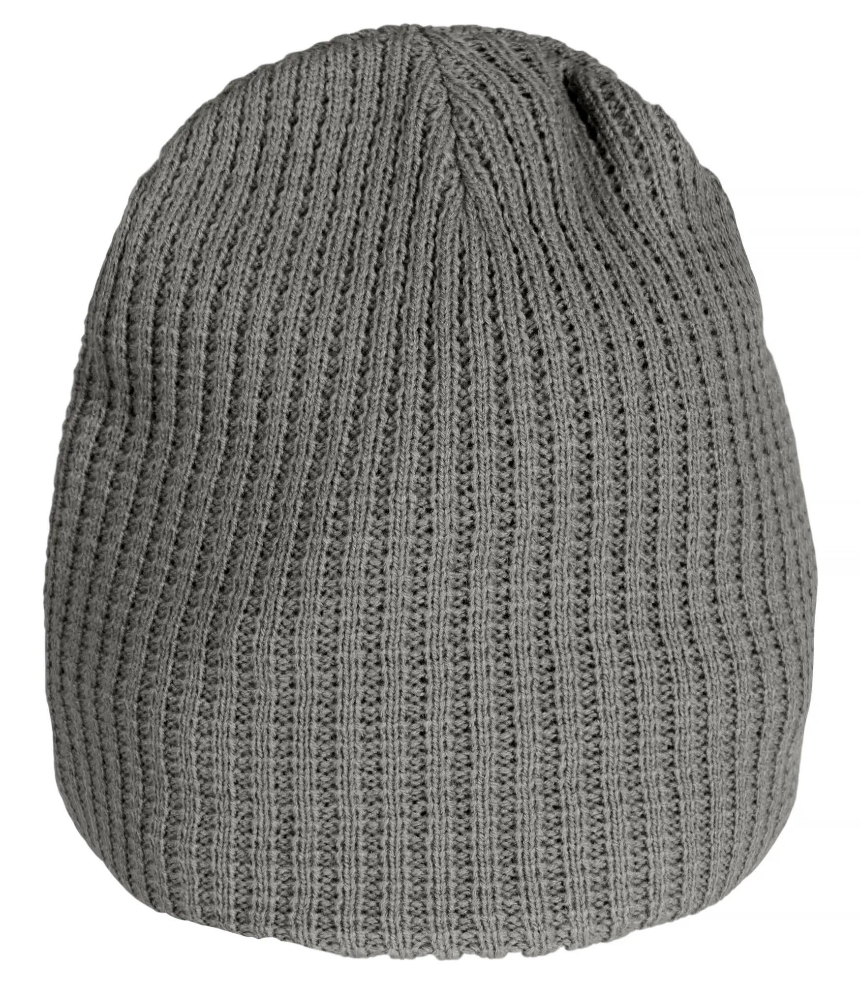 clique bonnet Otto en double tricot – Grey Melange 2/4