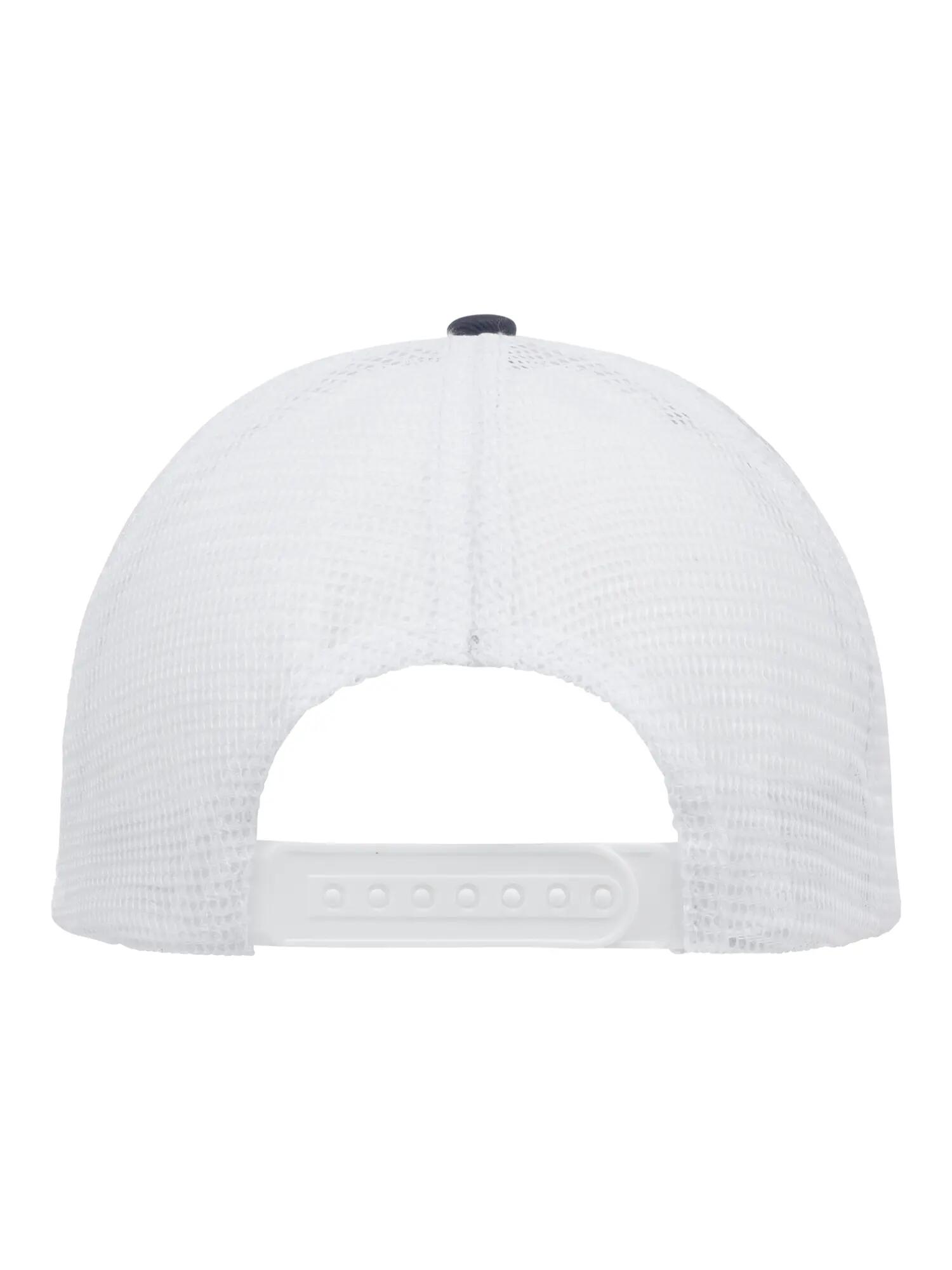 clique Casquette Trucker en coton brossé et filet – Dark Navy/White 4/5