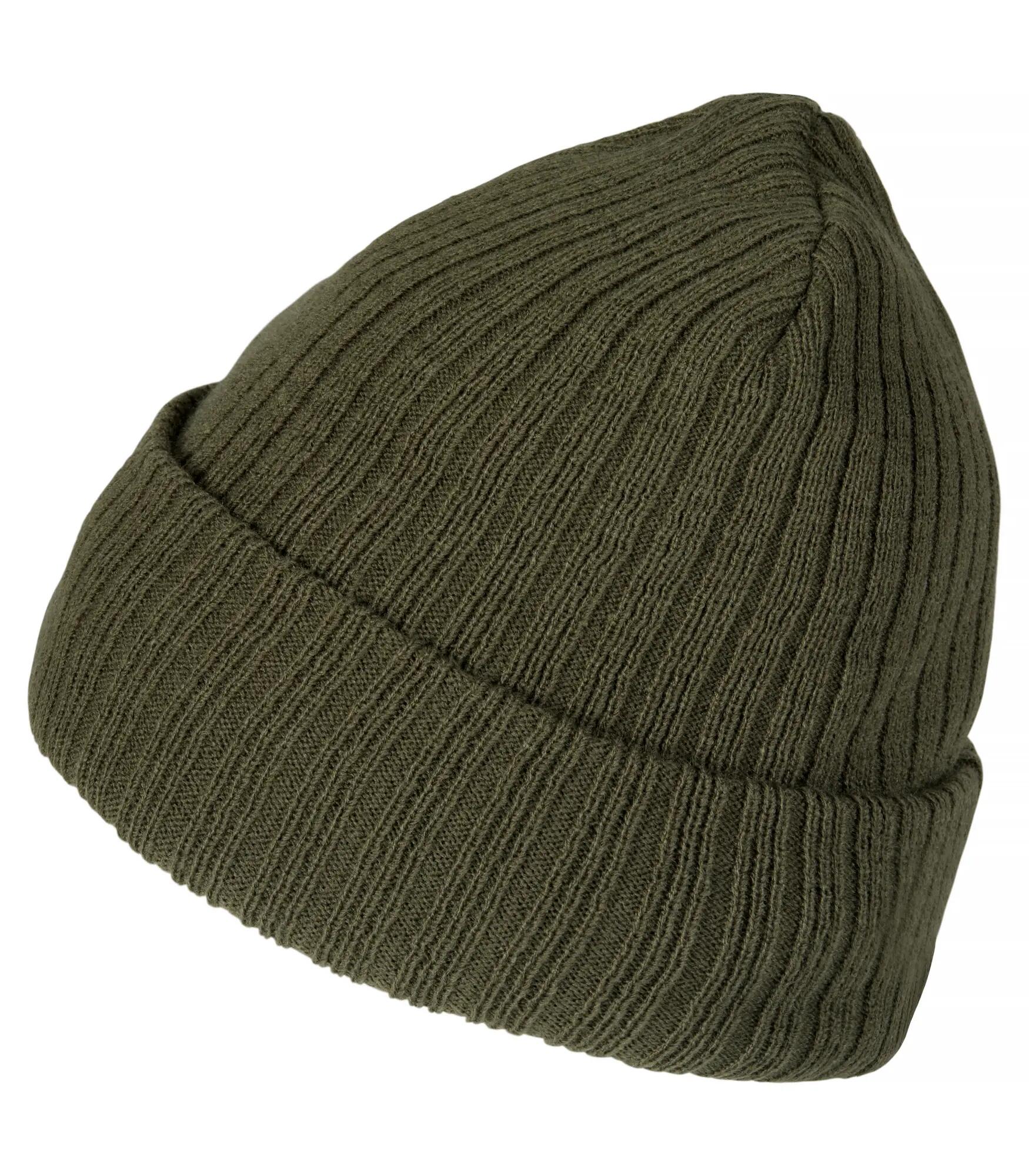 clique gorro Milas canelado 100% acrílico – Fog green 3/4