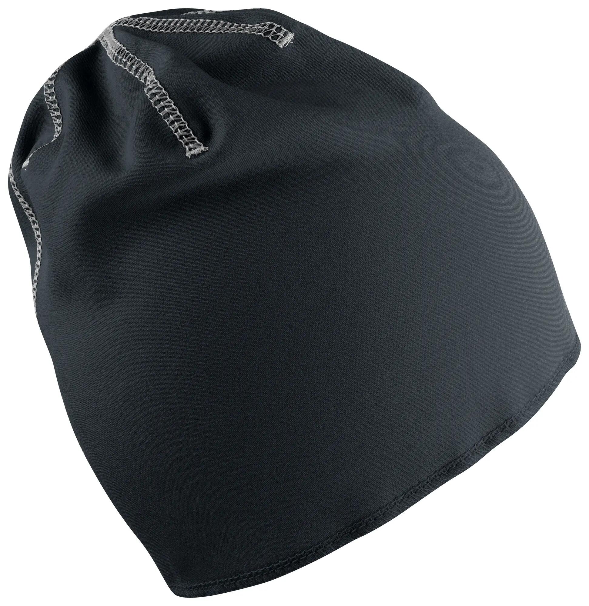 clique bonnet George en polaire élastique noir – black 4/4