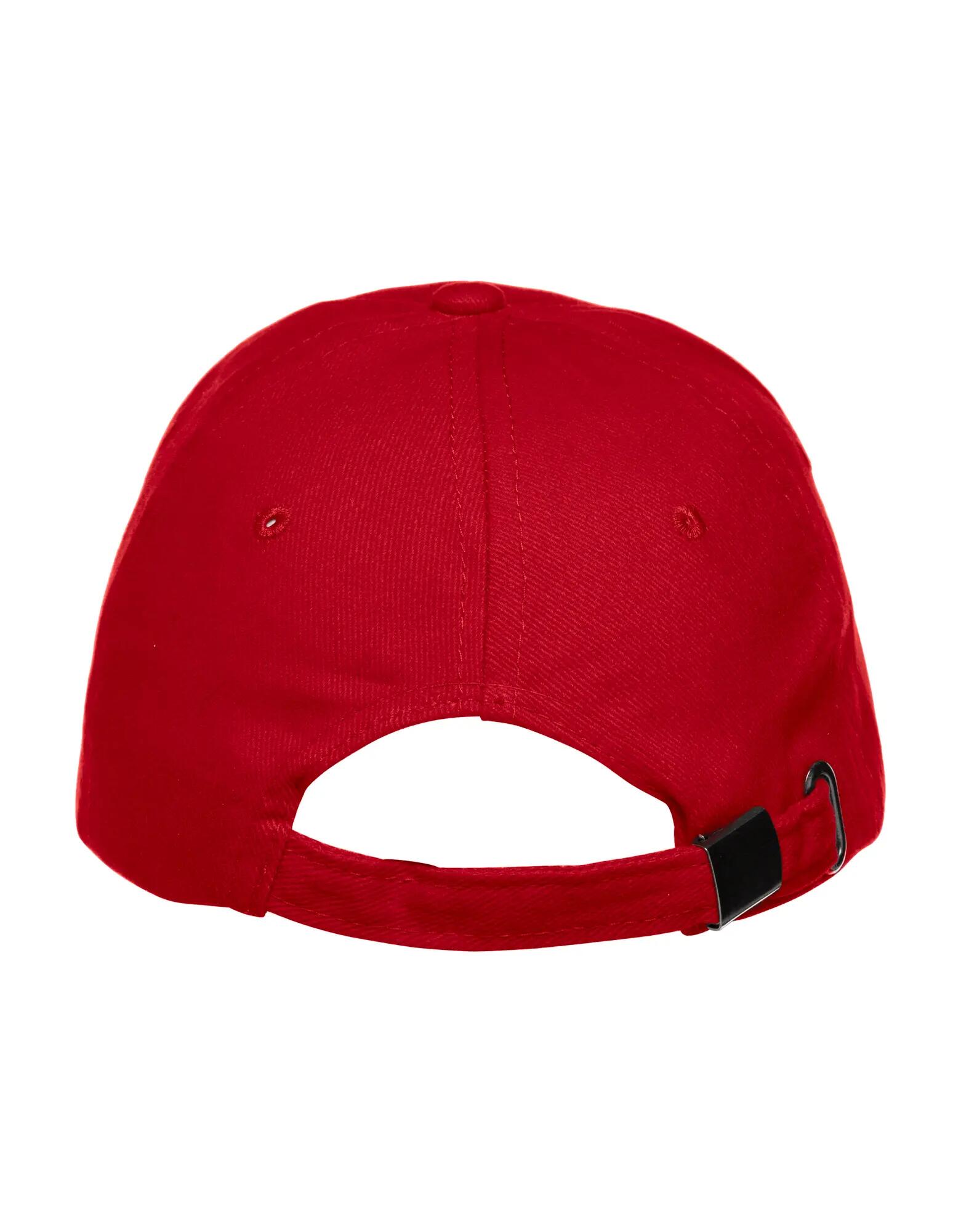 clique Cap Davis 6‑Panel aus Baumwoll‑Twill – red 2/4