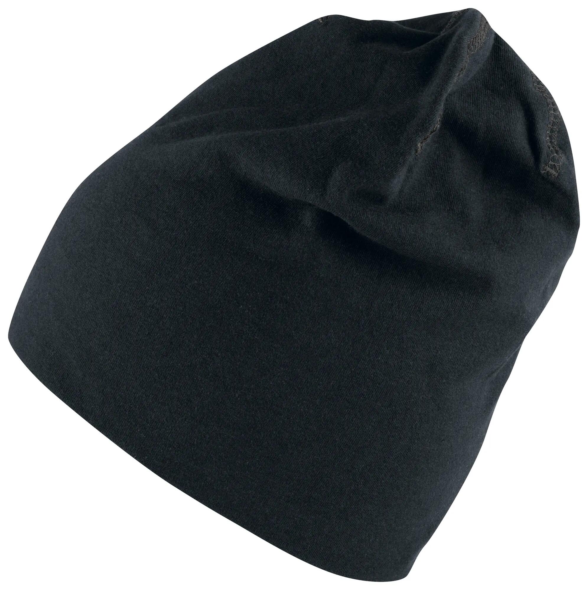 clique Kyle Mütze aus Double Single Jersey schwarz – black 3/4