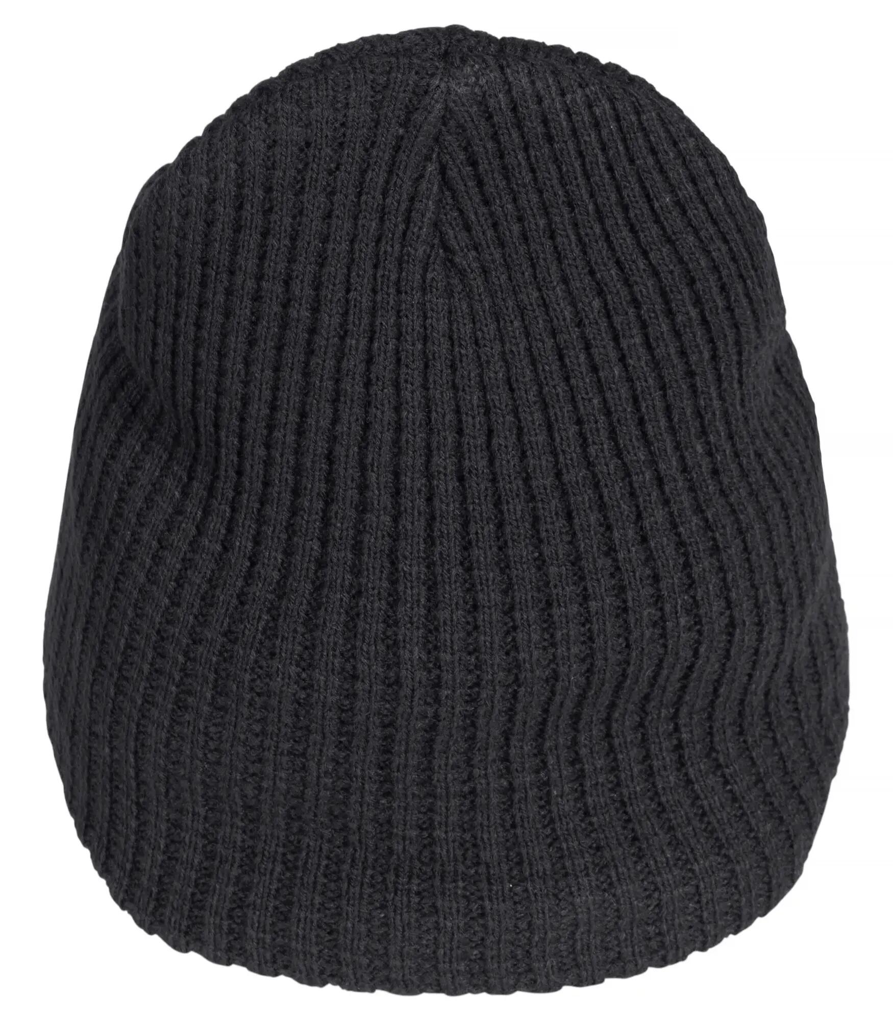 clique bonnet Otto en tricot double couche – Black 2/4