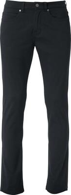 Clique 5-pocket stretch broek van twill in zwart – black