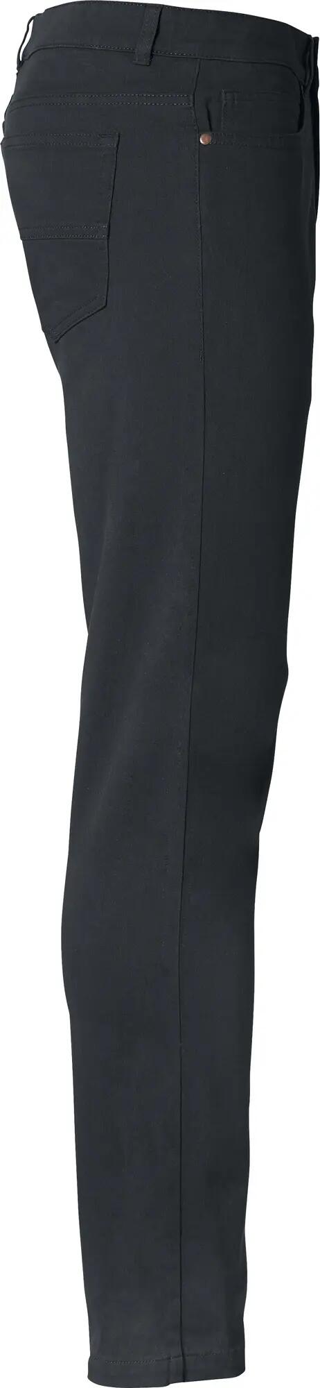 clique Calças 5-Pocket Stretch em twill - preto – black 4/4