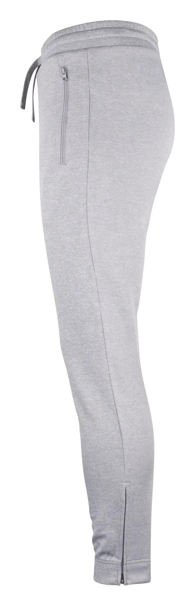 clique Basic Active Pants – grey melange 3/4