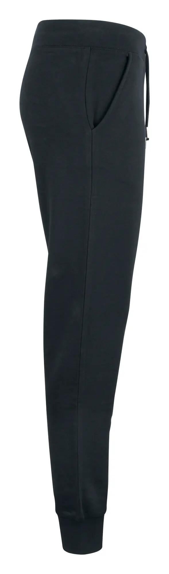clique Premium OC Pants Women — Calças sweat em algodão orgânico – black 4/4
