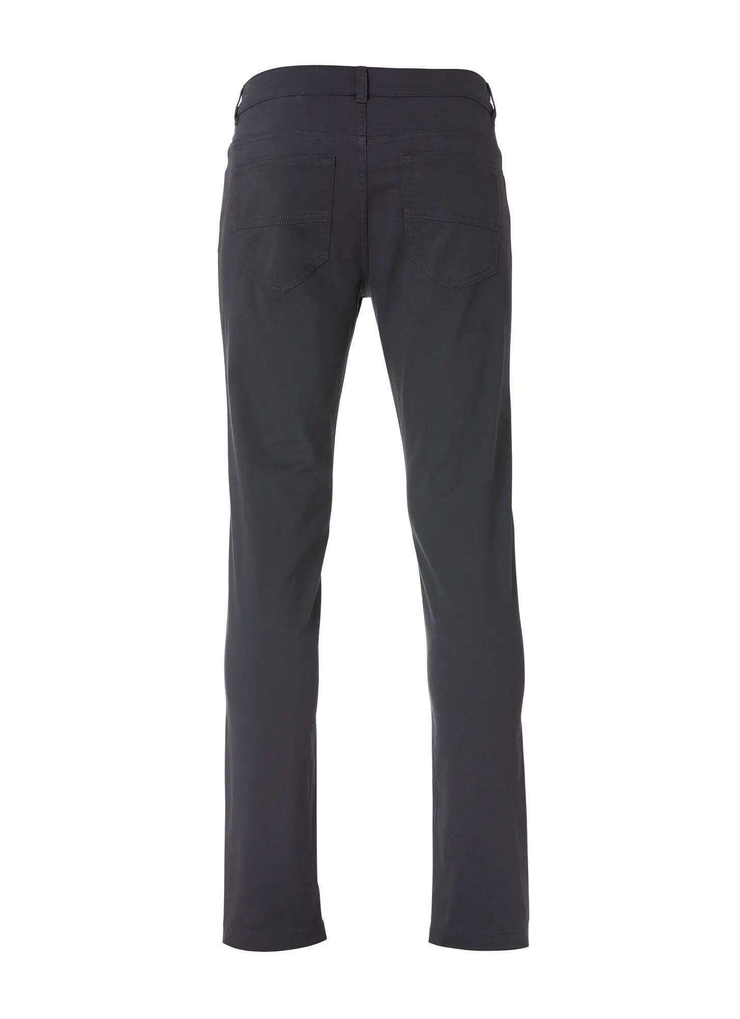 clique Calças 5-Pocket Stretch em twill - preto – black 2/4
