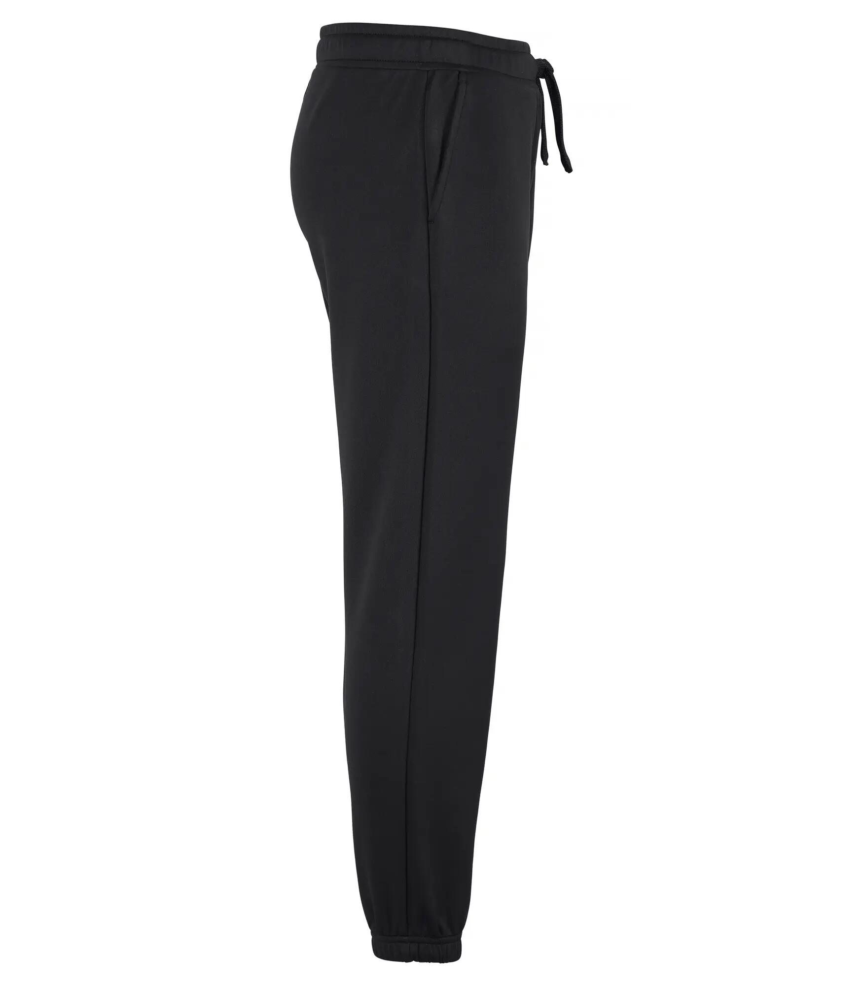 clique Basic Active Pants Junior – 100% spun dyed polyester, Zwart – Black 4/4