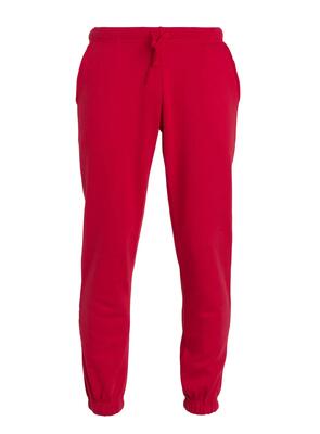 clique Basic Pants — pantaloni unisex in felpa rossa – red