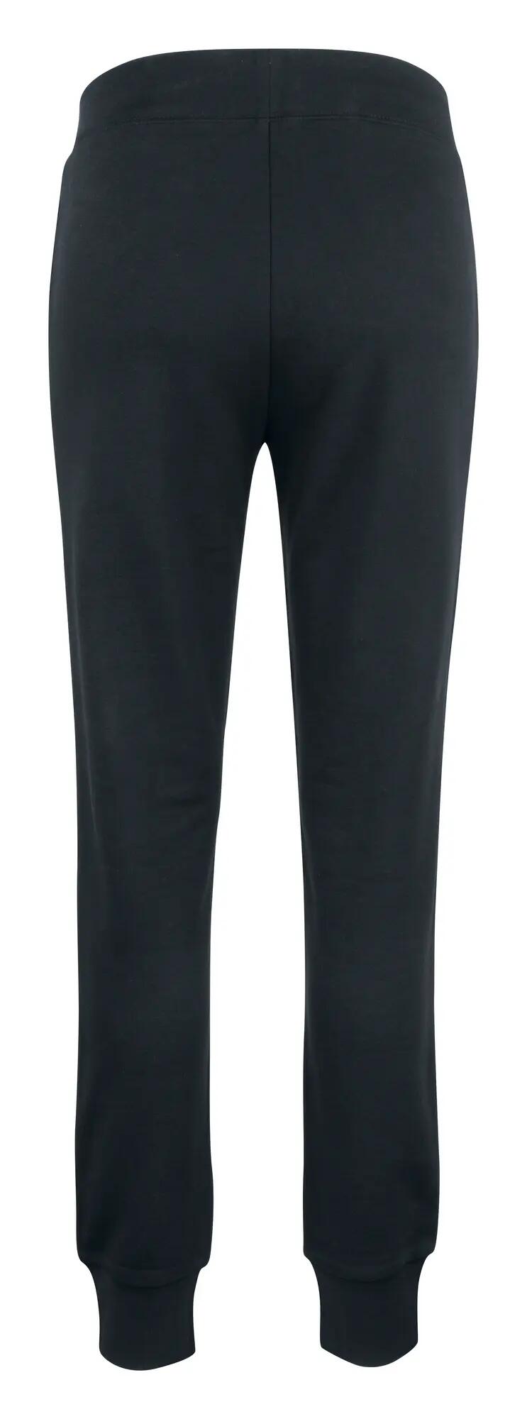 clique Premium OC Pants Women — Calças sweat em algodão orgânico – black 2/4