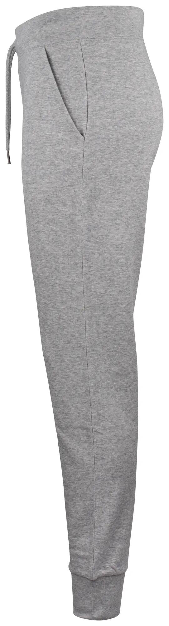 clique Premium OC Pants Women – Pantalón sweat mujer algodón orgánico gris 3/4