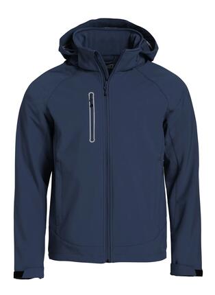 clique Milford Jacket Softshell 3-lagig mit TPU-Membran – dark Marineblau