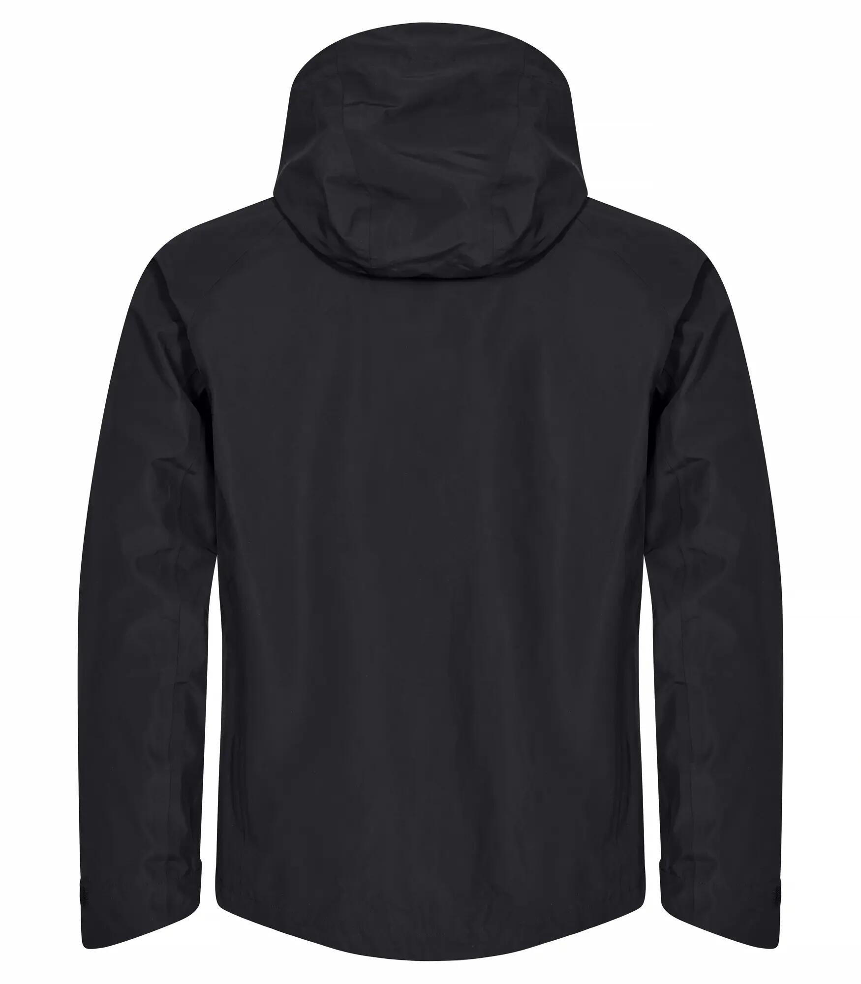 clique Classic Shell Jacket waterdichte jas van gerecycled polyester – Black 4/4