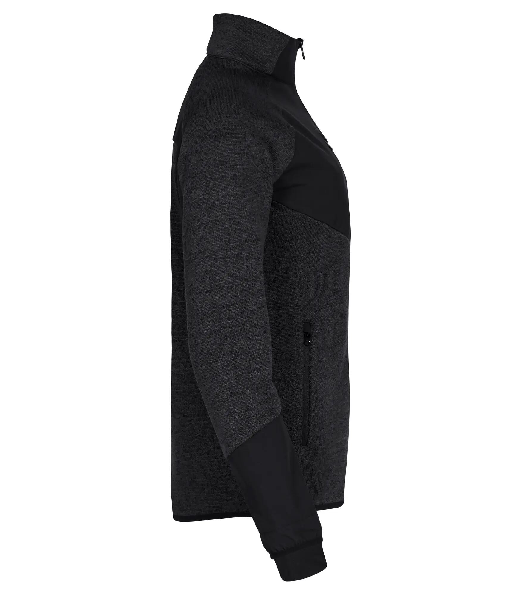 clique Haines Women Casaco polar quente com painéis softshell – Black 4/4