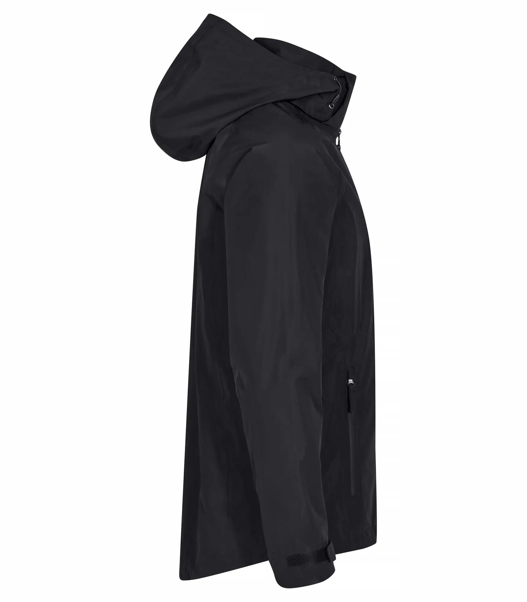 clique Classic Shell Jacket waterdichte jas van gerecycled polyester – Black 3/4