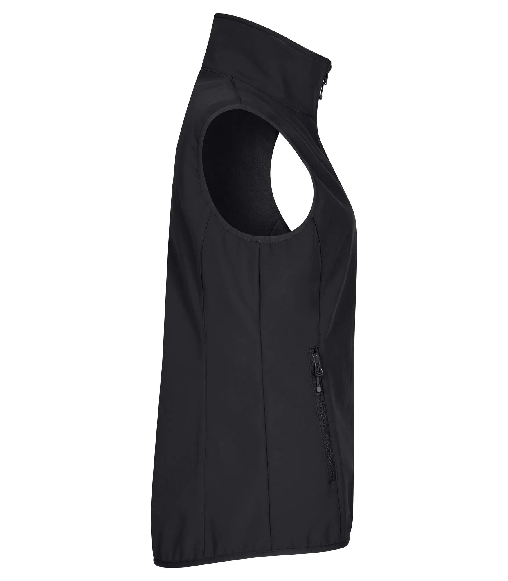 clique Classic Softshell Vest Women - 3-warstwowa softshell z recyklingu – Black 4/4