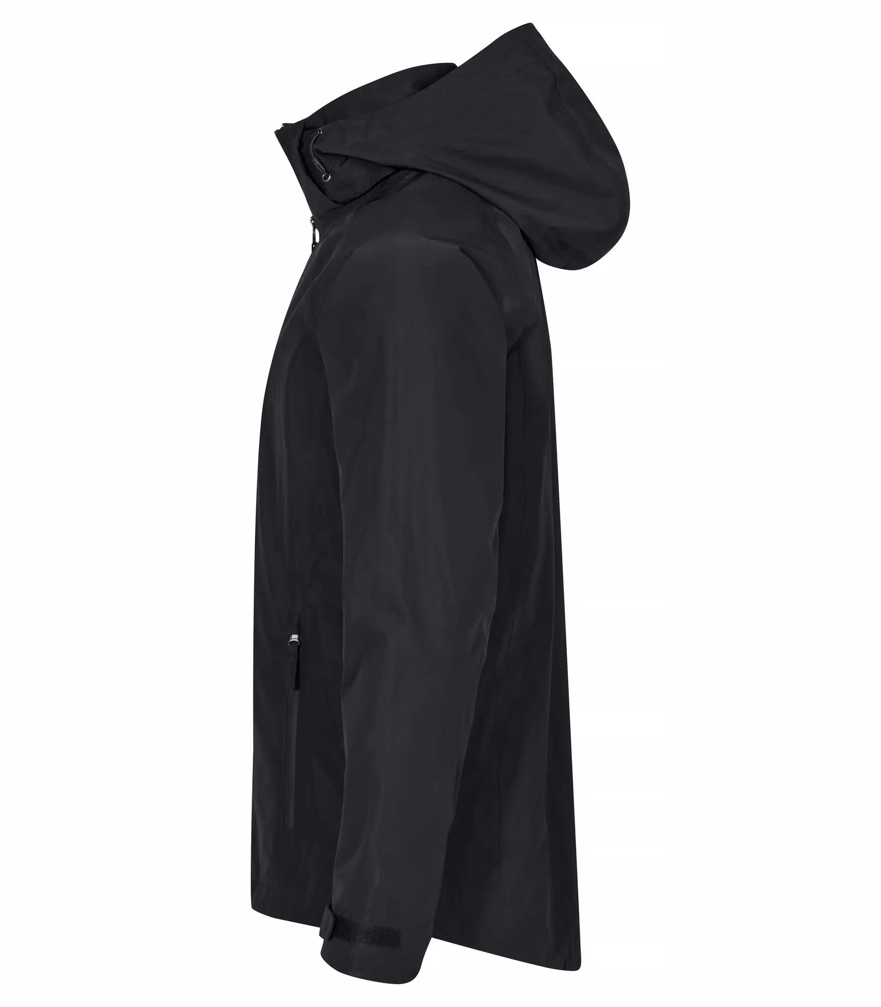 clique Classic Shell Jacket wasserdicht aus recyceltem Polyester – Black 2/4