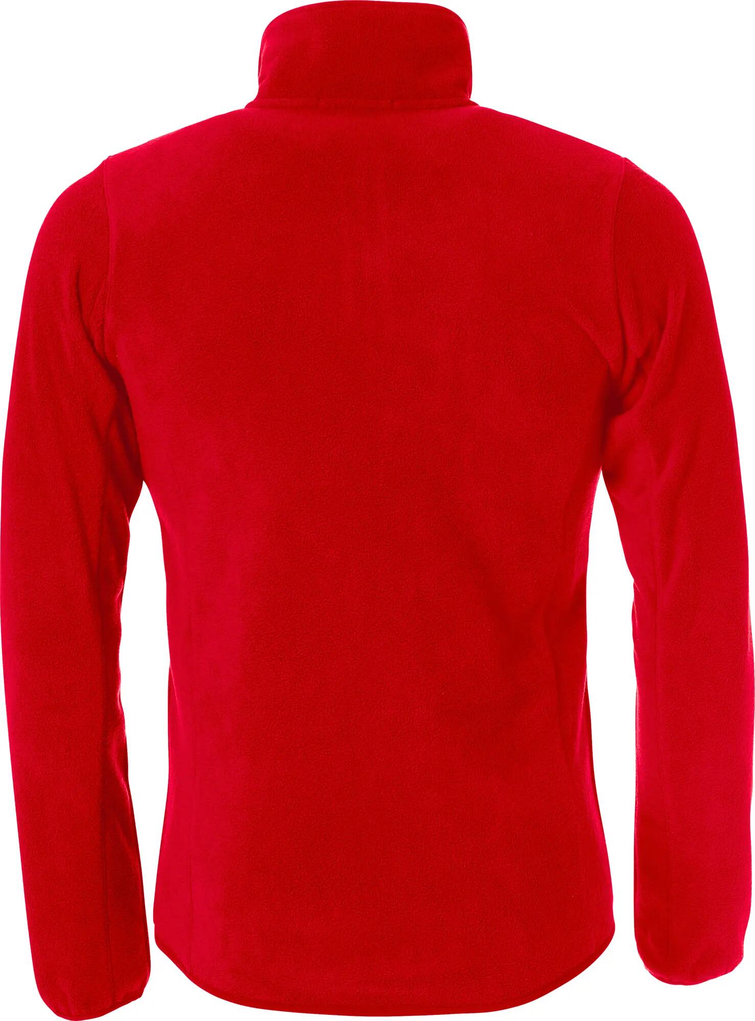 clique Basic Polar Fleece Jacket – red 2/4