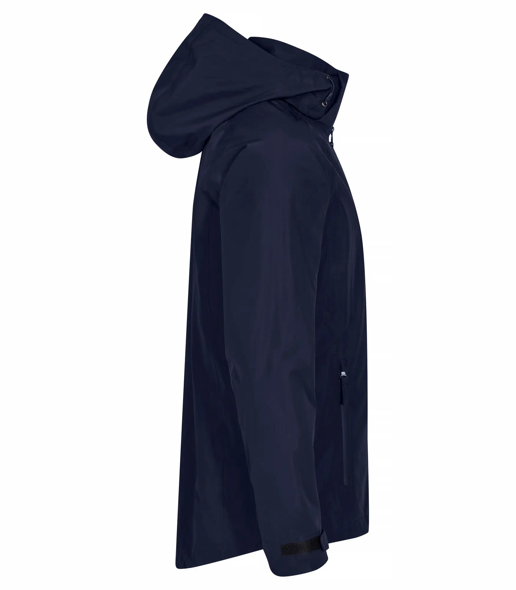 clique Classic Shell Jacket – 100% poliéster reciclado, impermeável – Dark navy 4/4